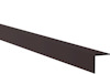 HÖRNLIST PVC SVART 15X15X2600 MM