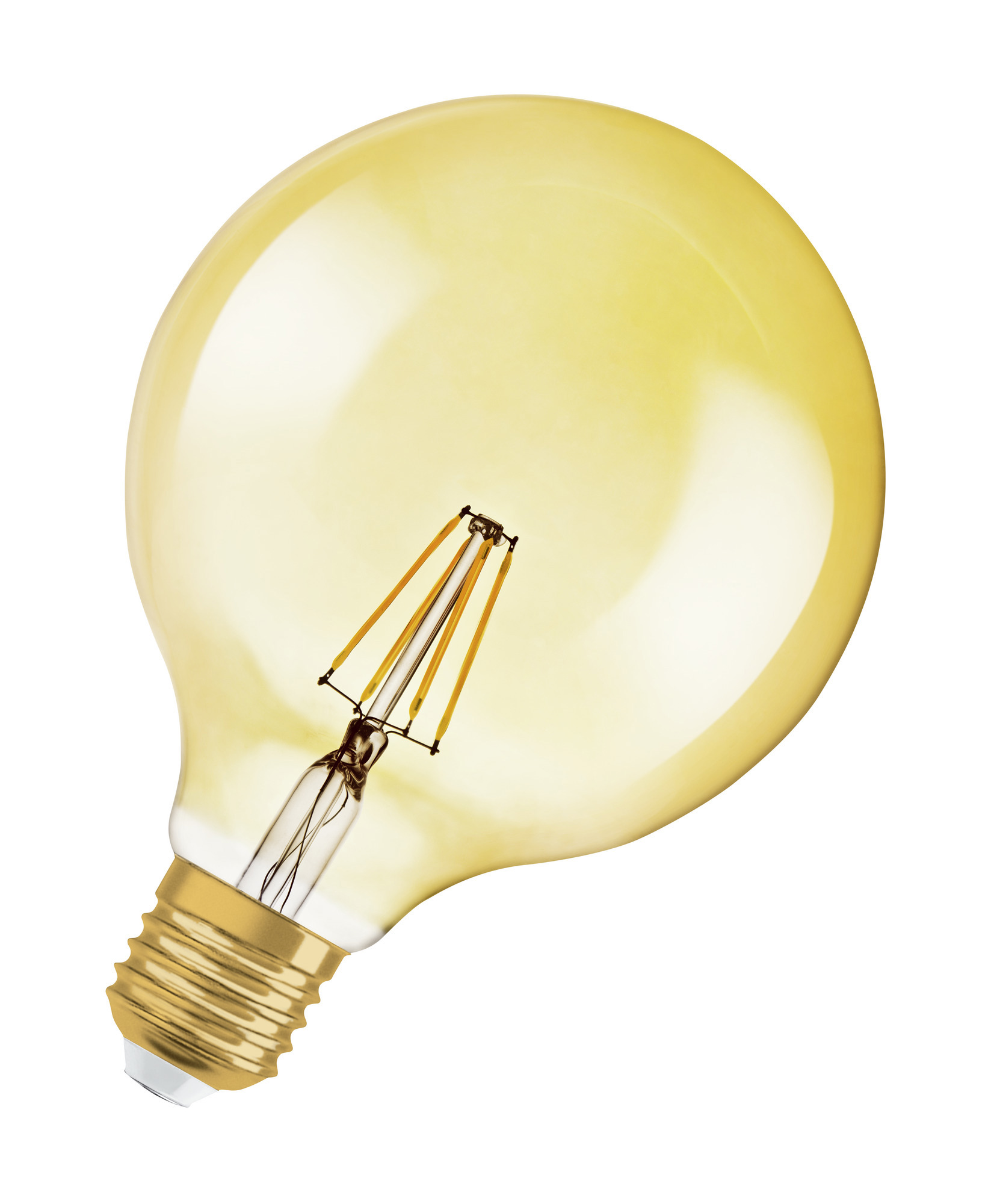 LED-LAMPA RETRO VINTAGE GLOB (35)E27 KLAR GOLD 824 4W OSRAM - OSRAM