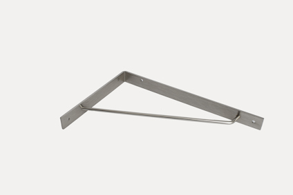 KONSOL FÖR ÖPPEN HYLLA ROSTFRI25X180X280 MM