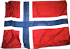 FLAGGA NORGE ADELA VÄVD POLYESTER 250CM