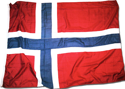 FLAGGA NORGE ADELA VÄVD POLYESTER 250CM