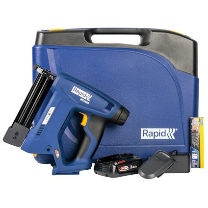 HÄFTPISTOLSET ELEKTRISK BTX606RAPID