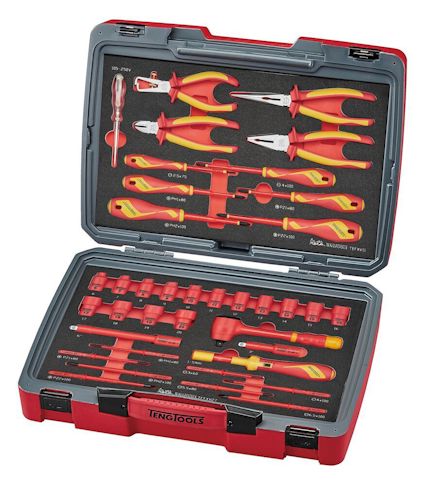VERKTYGSSATS 39 DELAR 1000V TC-6TE06 FOAM
