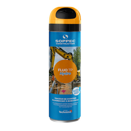 MÄRKFÄRG FLUO TP HYDRO SOPPEC ORANGE 500 ML
