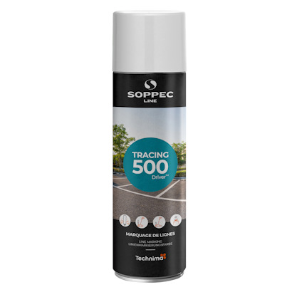 LINJEMARKERINGSFÄRG TRACING SOPPEC VIT 500ML