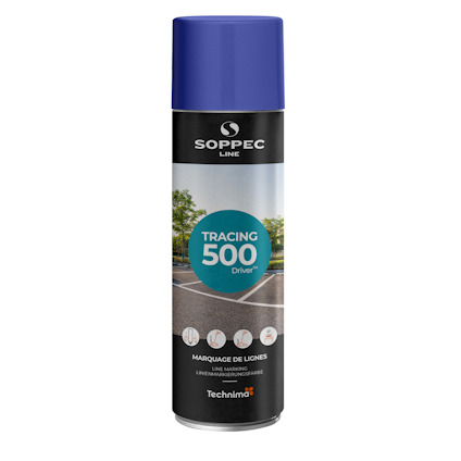 LINJEMARKERINGSFÄRG TRACING SOPPEC BLÅ 500ML