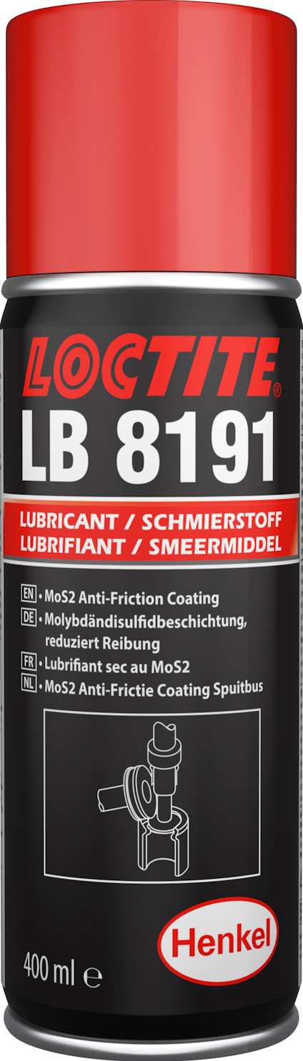 ANTIFRIKTION SPRAY MOS2 8191 LOCTITE 400ML