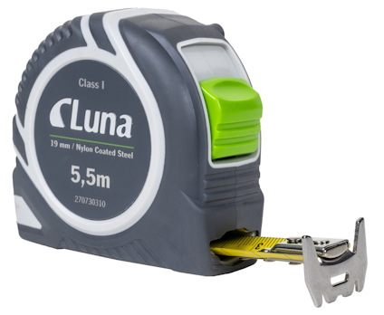 MÄTBAND PUSH LOCK LUNA MAG 5,5M 19MM KLASS I