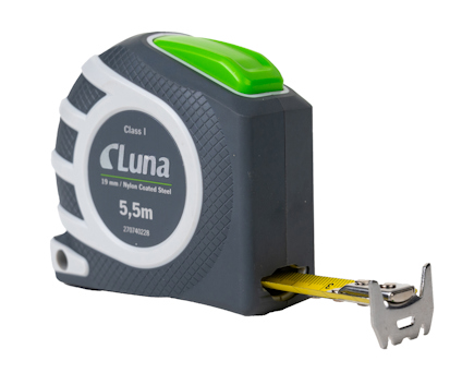 MÄTBAND AUTO LOCK LUNA MAG 5,5M 19MM KLASS I