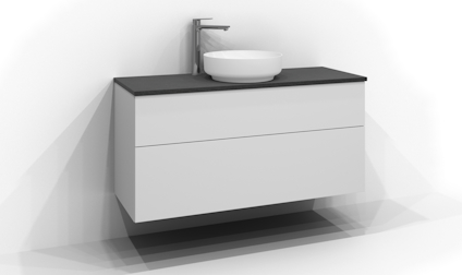 BÄNKSKIVA SKIFFER 121X2X46CM