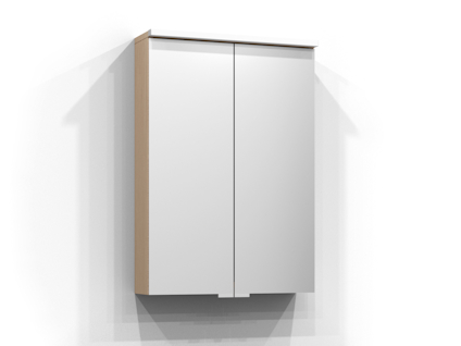 SPEGELSKÅP SAREK PUR EK LED EL2HYLL JFB 50X71,6X15,1CM