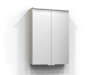 SPEGELSKÅP SAREK SAND LED EL 2HYLL TVLJ 50X71,6X15,1CM
