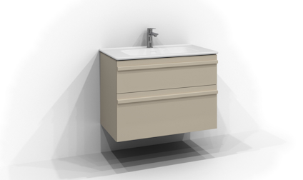 UNDERDEL POEM LIST SAND 2LÅD INTHT 80X57X45CM