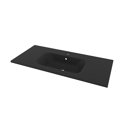 TVÄTTSTÄLL SEL SVART MATT 101X15X46CM