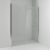NISCHDUSCH SKOGA RAK/FAST ALU BLANK FROST INTHT 140X198X3CM