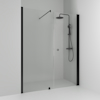 NISCHDUSCH SKOGA RAK/FAST SVART MATT FROST INTHT 140X198X3CM