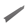 DUSCHHYLLA FRONT ALUMINIUM POLERAD BLYERTSSVART 70X10X9CM