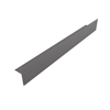 DUSCHHYLLA FRONT ALUMINIUM POLERAD BLYERTSSVART 80X10X9CM