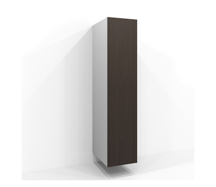 DÖRR HÖGSKÅP TVÄTT & TORK BRUNASK 40X180X1,6CM