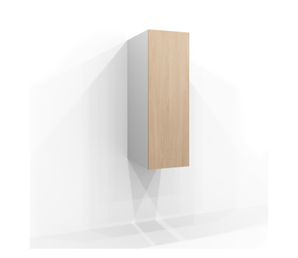 DÖRR HÖGSKÅP TVÄTT & TORK PUR EK 40X122X1,6CM