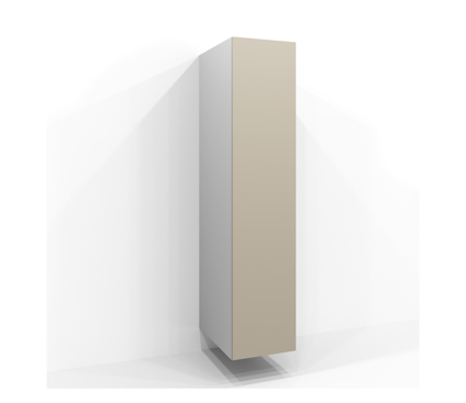 DÖRR HÖGSKÅP TVÄTT & TORK SAND40X180X1,6CM
