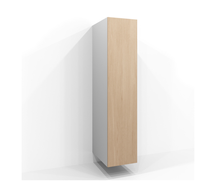 DÖRR HÖGSKÅP TVÄTT & TORK PUR EK 40X180X1,6CM
