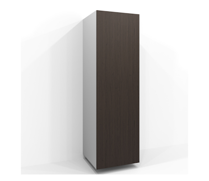 DÖRR HÖGSKÅP TVÄTT & TORK BRUNASK 60X195X1,6CM