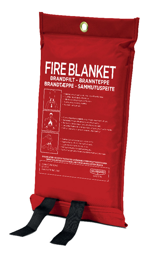 BRANDFILT RÖD 120X180 HOUSEGARD - Housegard