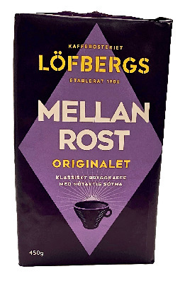 KAFFE LÖFBERGS BRYGG ORG 450G - Thomee