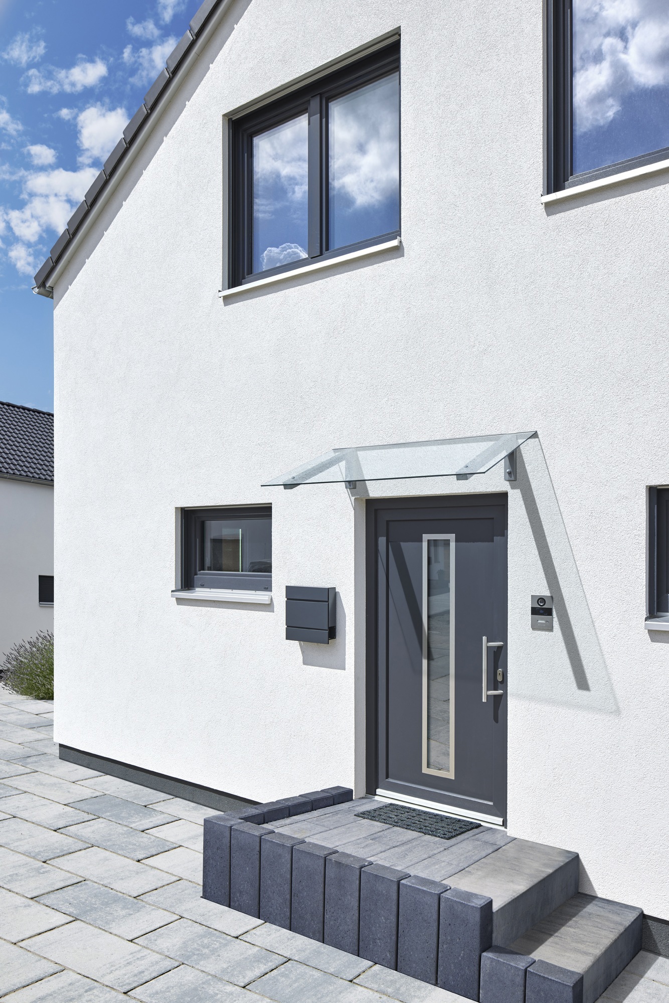 ENTRÉTAK GOP LIBRA PT/SE140 GLAS ALU ANTRACIT - Glasfiber & Plastprodukter