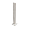 Vit stång med numrerade markeringar från 70 till 190 på en rektangulär bas.