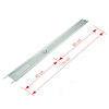 Metallist förlängning med logotypen "Flashline" och röda måttangivelser 40 cm, 80 cm, 120 cm.