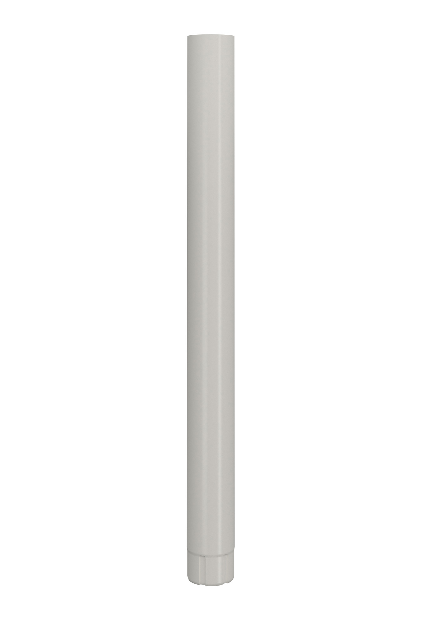 STUPRÖR SROR KRYMPT EN ÄNDE ANTIKVIT 001 87X2500 MM - Lindab