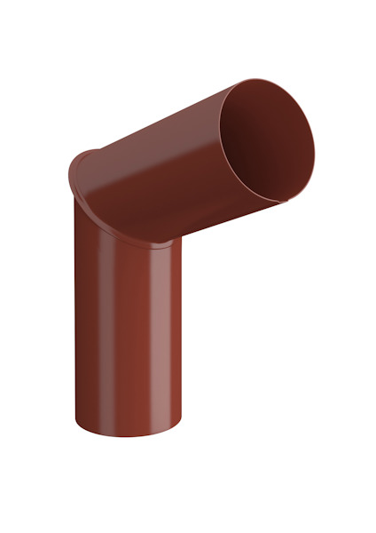 STUPRÖRSBÖJ BKS KONISK SKARP TEGELRÖD 742 70GR 87MM