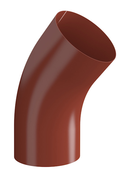 STUPRÖRSBÖJ BK KONISK TEGELRÖD 742 45GR 87MM