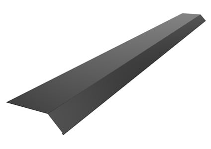 FOTPLÅT FOTPA FÖR TAKFOT SVART