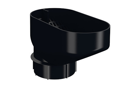 RENSTRATT RT TILL STUPRÖR PLAST SVART 015 =100MM