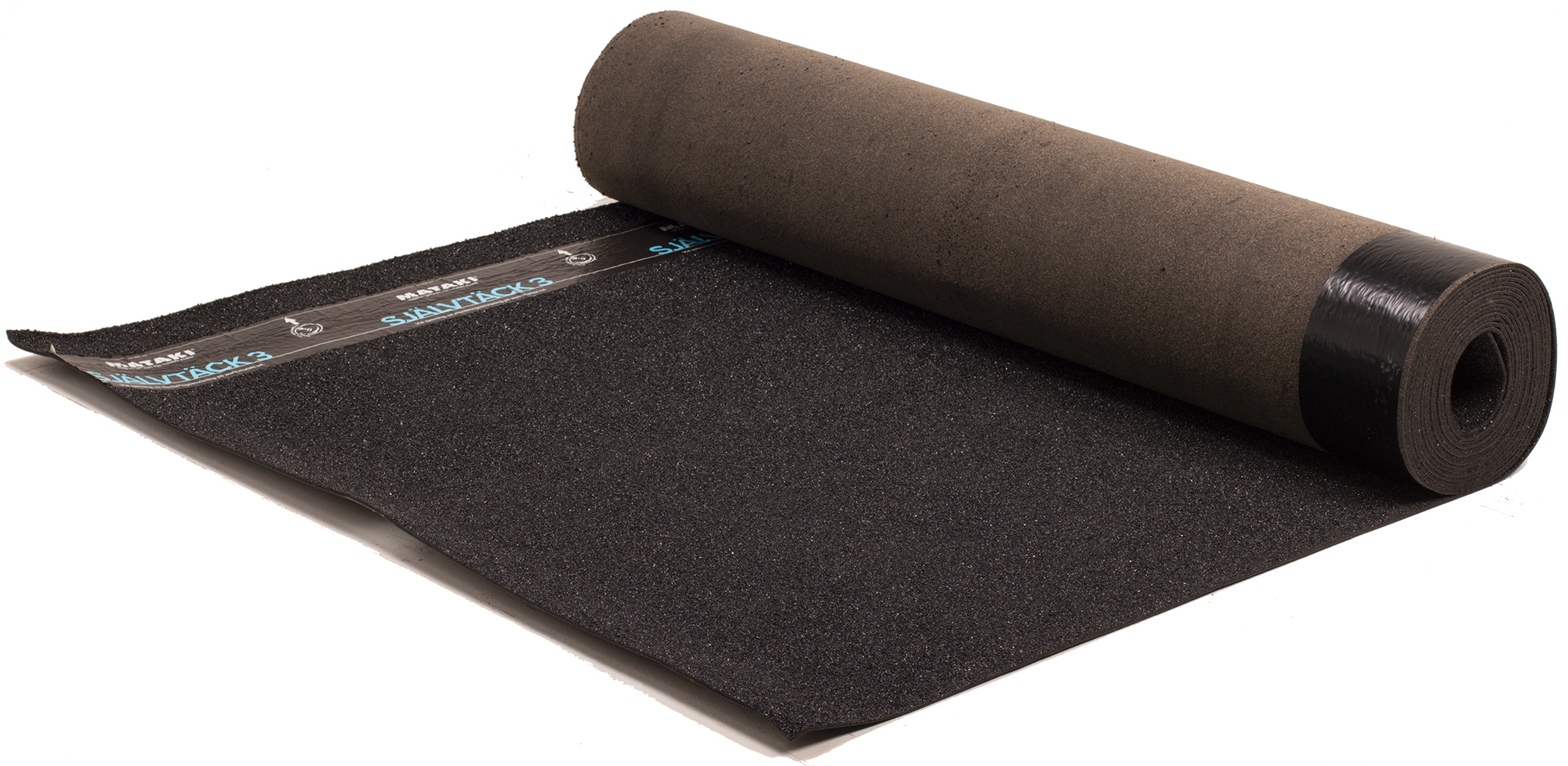 YTPAPP SJÄLVTÄCK 3 SVART 7X1 M TAKPAPP - 