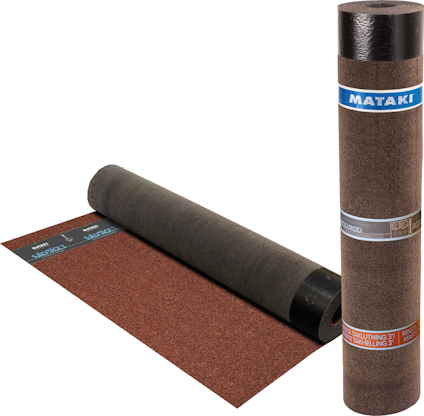 YTPAPP SJÄLVTÄCK 3 RÖD 7X1M TAKPAPP