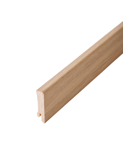 GOLVSOCKEL BJELIN EK MISTY WHITE HÄRDAT TRÄ 15X60X2400MM