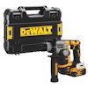 Borrhammare DeWalt DCH172NT-XJ med gul och svart design, SDS-Plus, bredvid en svart skyddslåda med gult DeWalt-emblem.