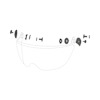 VISIRSKRUVAR THEIA GUARDIO SVART ONE SIZE