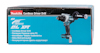 Förpackning för Makita sladdlös borrmaskin, med produktnamn och specifikationer på flera språk.