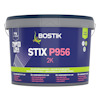 Förpackning av Bostik STIX P956 2K golvlim, 8 kg, med detaljerad etikett och logotyp.