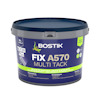 Hink med Bostik Fix A570 Multi Tack lim, 10 liter, med blå och grön etikett.