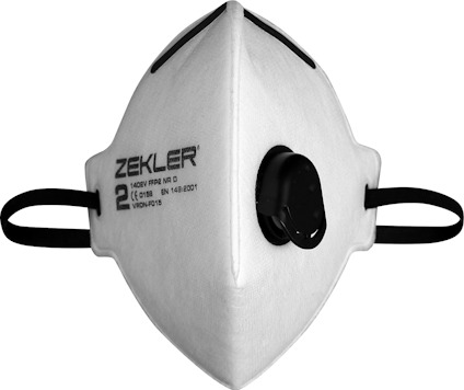 FILTRERANDE HALVMASK 1402V ZEKLER FFP2V 15P