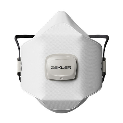 FILTRERANDE HALVMASK 1503V ZEKLER FFP3V STL M/L 10P