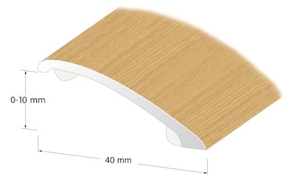 NIVÅLIST 0-10 MM EK 100 CM NR 180 SJÄLVHÄFTANDE
