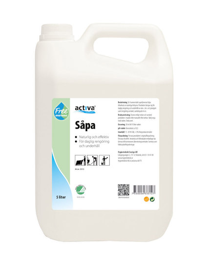 SÅPA FREE ACTIVA 5L