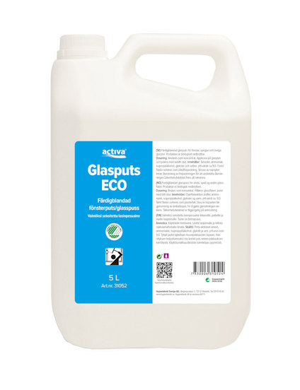 GLASPUTSMEDEL ECO ACTIVA 5L